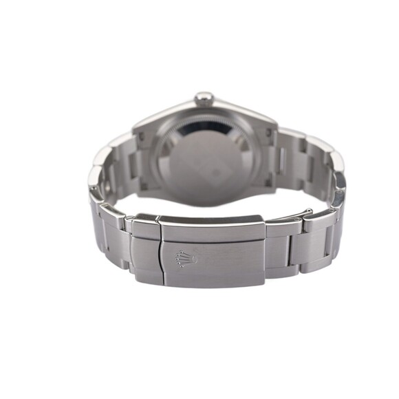Rolex Oyster Perpetual 126000 Dominos Edition Silver 36mm Automatic Watch - Picture 9 of 10